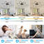 Ventilateur de plafond avec lumières, ventilateur de plafond à profil bas avec lumières, ventilateur de plafond à intensité variable moderne-93885084