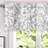 Floral Lined Valance Double Layer Thermal Insulated Room Darkening Blackout Valances 3 Inch Rod Pocket Window Valance for Bathroom Living Room-101841192-108320022