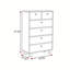 Commode d'appoint style rétro minimaliste français