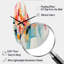 Horloge murale Dorelus Collage Rhythms I - Abstract Collages-1099546690