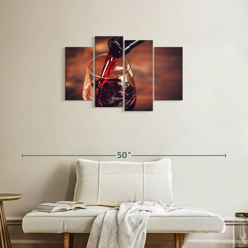 Red Wine Tasting, 22" H x 36" W