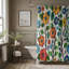 Blooming Circles - Rideau de douche Premium-5517370
