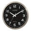 Horloge murale en acier inoxydable 16 "Weese
