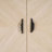 Storage Cabinet with Doors, Modern Accent Cabinet,Wood Grain Decoratio Buffet Sideboards for Living Room, Kitchen,Enterway