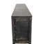 3 Door Black Farmer's Sideboard