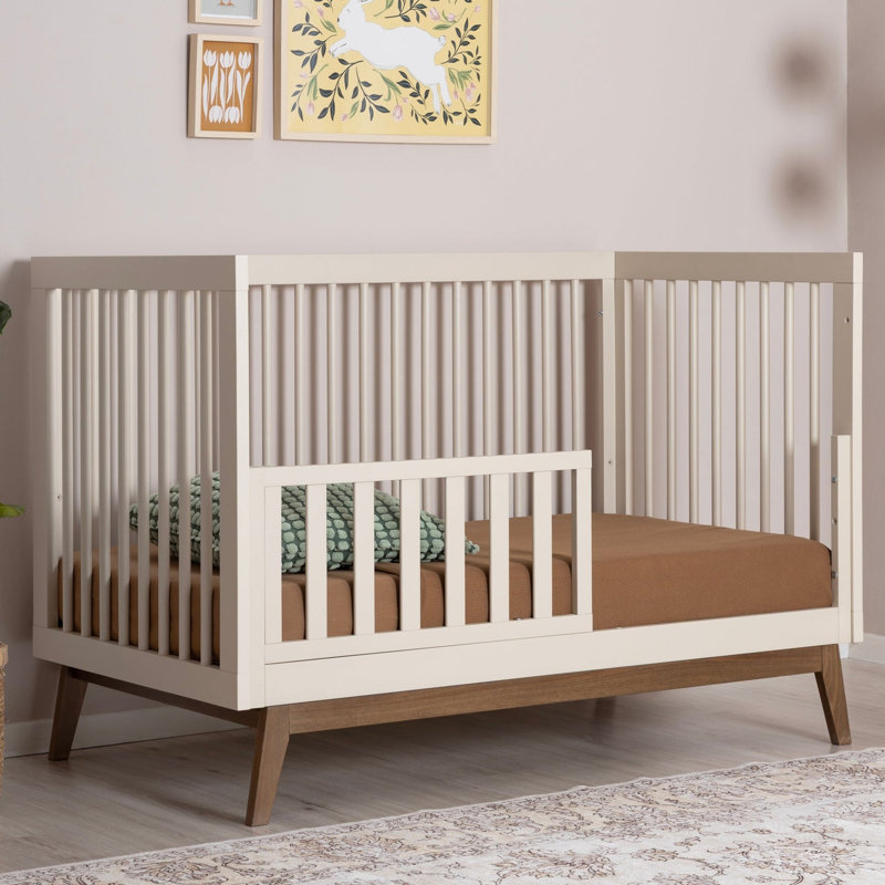 Toddler bed conversion rail