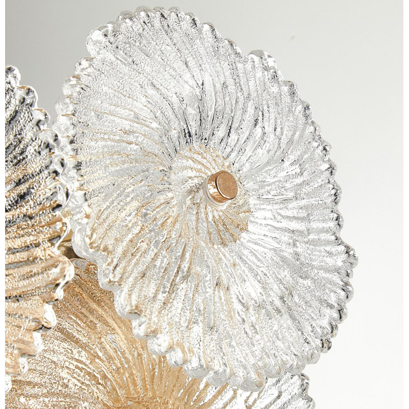 Bloom - 2-Light Wall Sconce - Brass