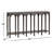 Alessandro 64'' Solid Wood Console Table