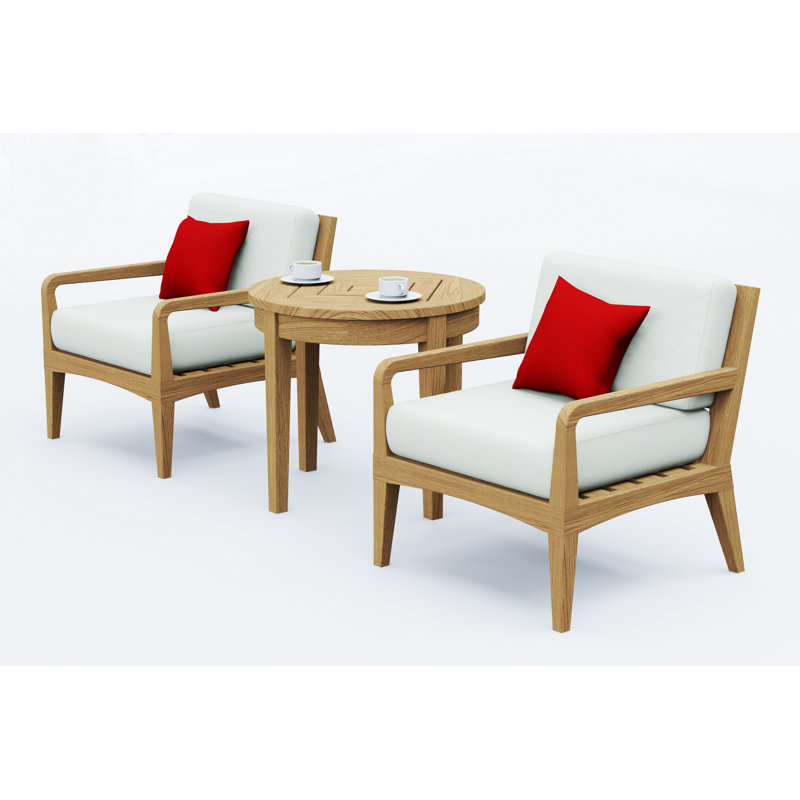 Noida Outdoor 3 - Piece Conversation Set
