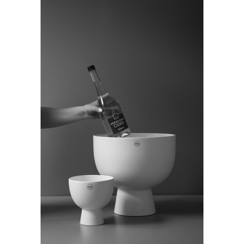 Vase de table en céramique Jorund, Blanc