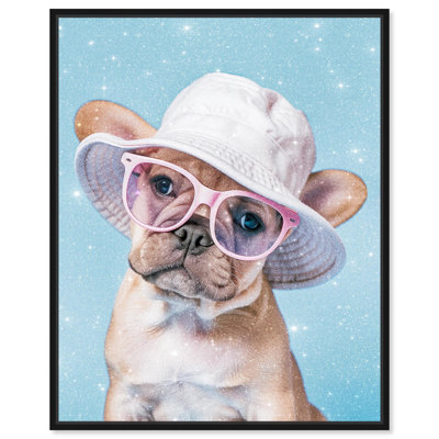 «Bucket Hat Frenchie» par Art Remedy