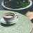 Bungalow Rose Leaves Fitted Round Tablecloth 40"- 44" Diameter Fern Green and White-1659630404
