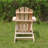 Ebner Kids 9.84'' Wood Outdoor Table Or Chair Outdoor Table / Chair and Ottoman