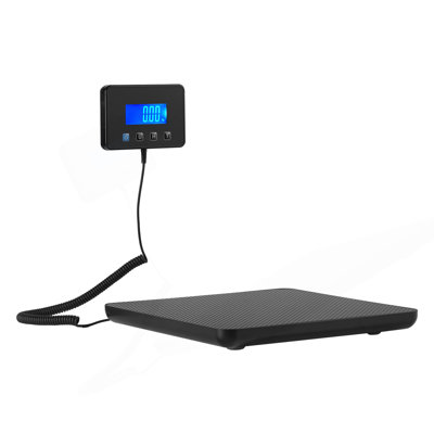 Digital Postal Scale, 0.35 Oz/3.5 Oz Dual Accuracy, 440 Lbs Commercial Weight Scale With Hold/Tare Function & LCD Display, Fit For Packages, Postage, Luggage, Battery & Charging Cable Included