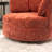 Swivel Accent Chair With Storage Ottoman-944819574