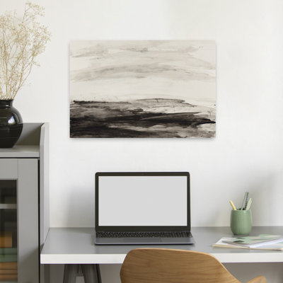 «Dark Waters II», paysage contemporain abstrait, art naturel