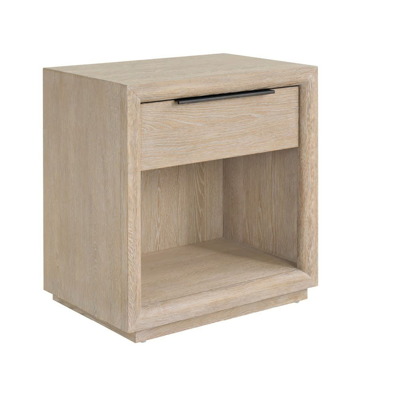Modern 1 - Drawer Nightstand, Gray