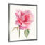 Fleur rose vif rétro - peinture sur toile-67382737-67382751