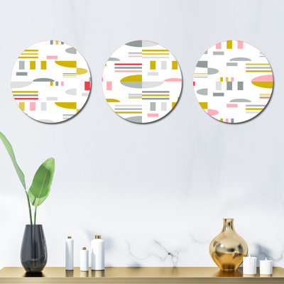 Ensemble de 3 décorations murales