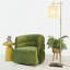 Chaise pivotante rembourrée-1095967309