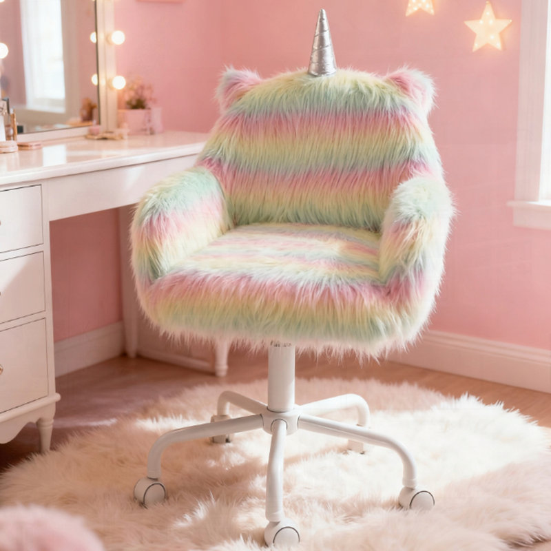 Fauteuil de bureau licorne Fuzzy