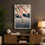Moonlit Cherry Blossom Japandi - Wrapped Canvas-905665451-905665444