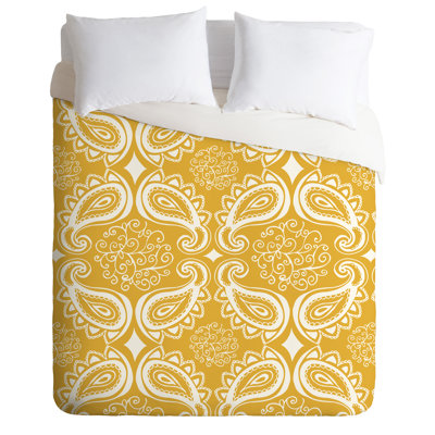 Heather Dutton Traditional Polyester Paisley Duvet Cover