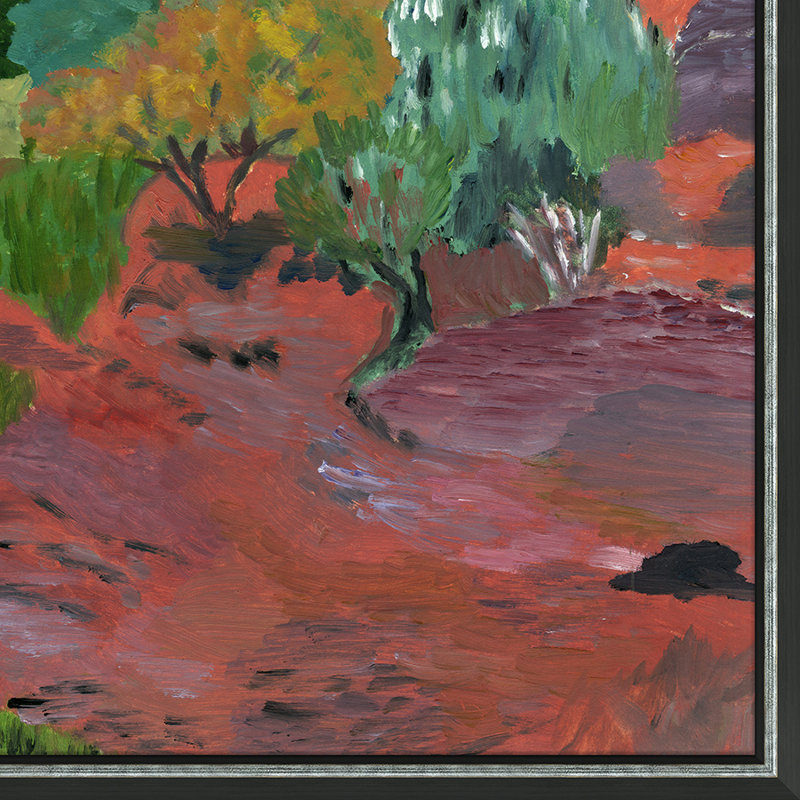 Primal Landscape Giclee On Canvas