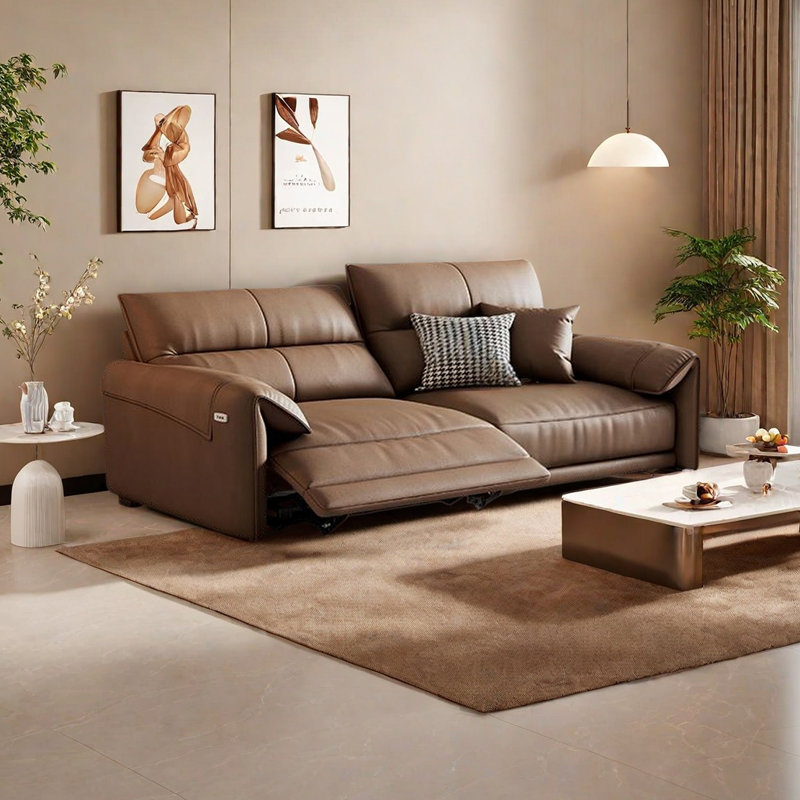 Stylish Premium Electric Sofa, 2, 35.43" H x 70.86" W x 37.4" D
