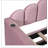 Upholstered Daybed With Trundle ,Velvet Sofabed With USB Charging Ports-33622948