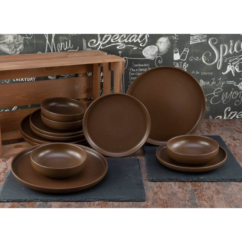 Uno 12 Piece Dinnerware Set, Service for 4