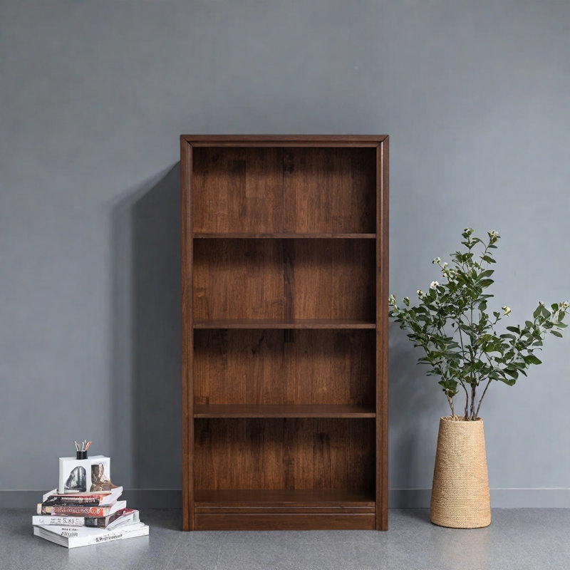 Castiglia, (4 tablettes) H 62,5 po x l 32,6 po x P 12,5 po, Marron foncé