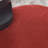 4' X 4' Brick Red Round Non Skid Indoor Outdoor Area Rug