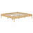 Simple & Modern Wood Platform Bed Frame with Stable Support System-207360895