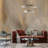 Warm Gold Abstract Textured Wall Mural-1309440643
