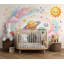 Mignon espace papier peint décoratif galaxie pastel Kawaii Planets-2125448168-2125448170