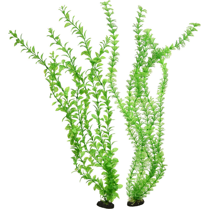 Ensemble de 2 plantes en plastique Aqua-Plants