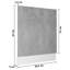 Eliara Dishwasher Panel Lyon 59.5x3x67 cm Engineered Wood-1711500517