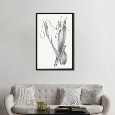 « neutral botanique ii », reproduction d’impression sur toile tendue