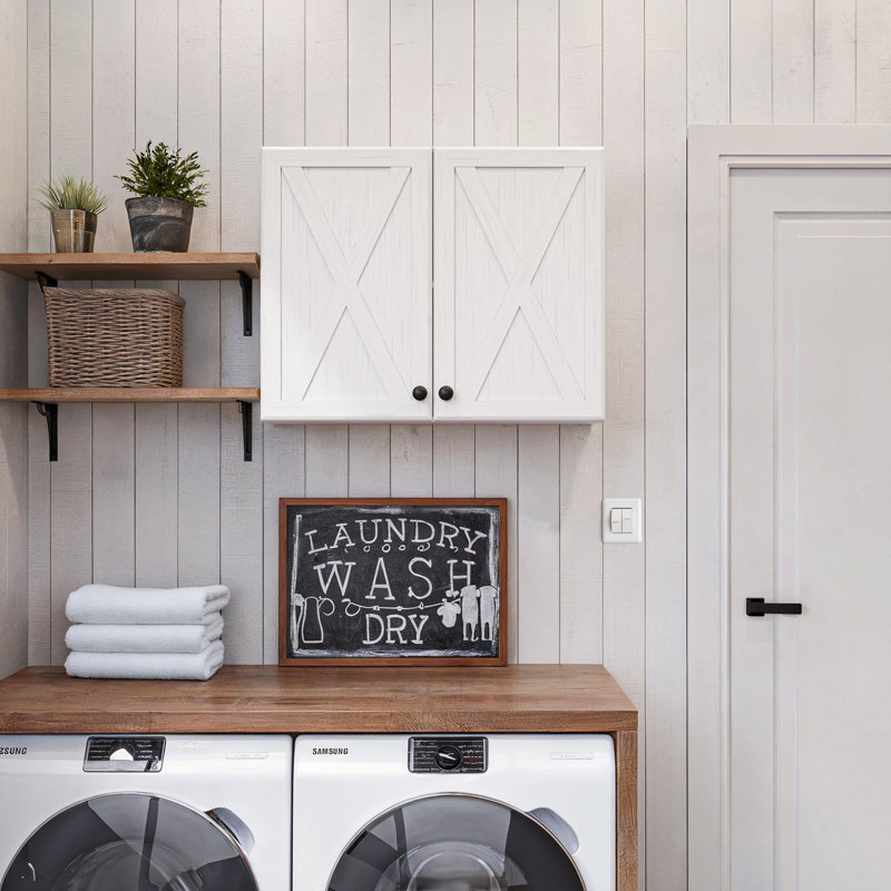 24"H Wall Cabinet, 23.6" H x 29.5" W x 11.81" D