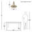 Aanya 5-Light Beaded Wagon Wheel Chandelier
