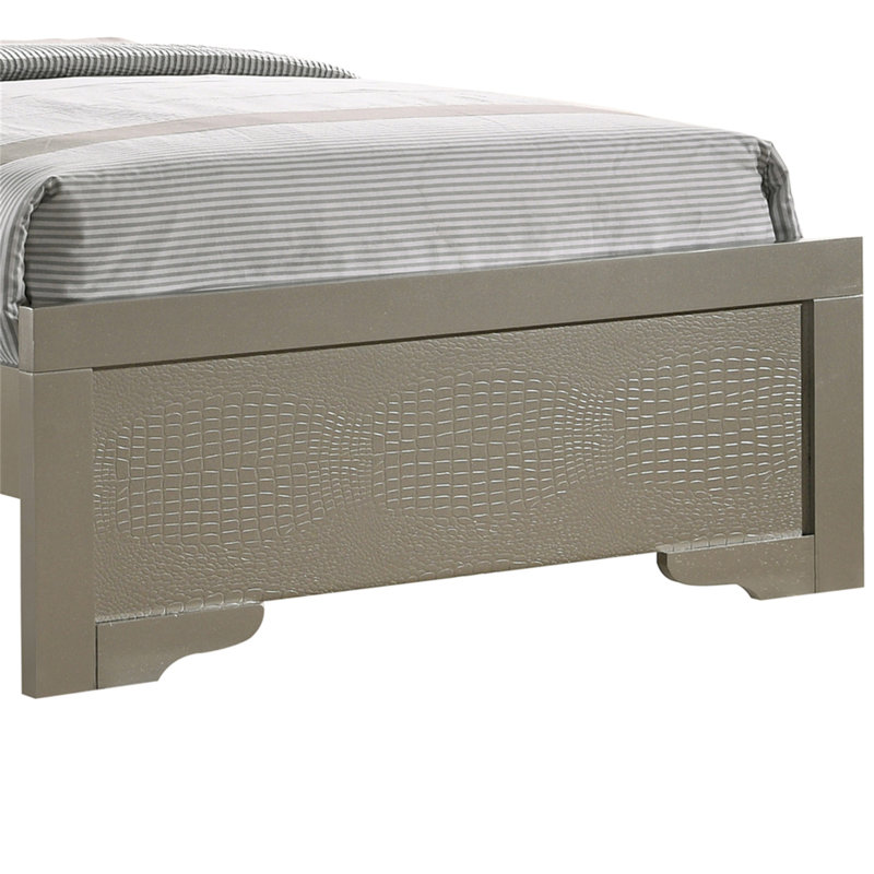 Lit simple Elegant Silver Champagne