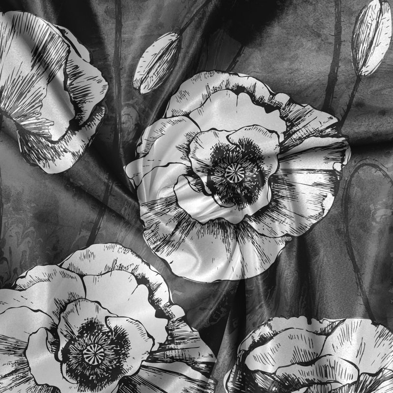 Semi Sheer Curtain Pair