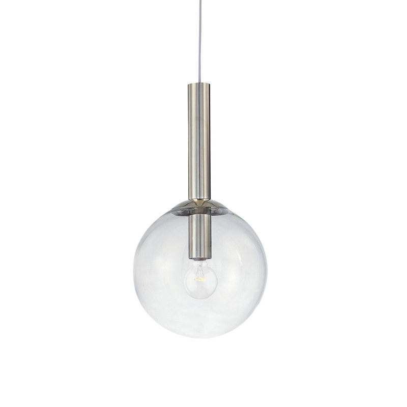 Bubbles 1 - Light Pendant, 22" H x 12" W x 12" D, Polished Nickel