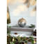 D4 ", boules de Noël décoratives, boules de Noël suspendues en bois pour décorations de fêtes, lot de 4