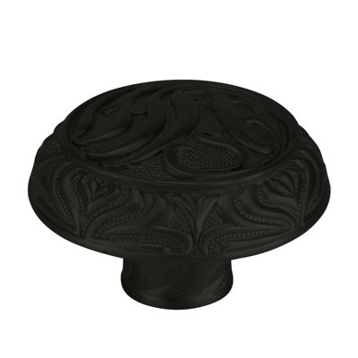 edgar berebi assorted knob in matte black plate