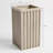 Square Grove Column Planter - Ash Brown-1984462914