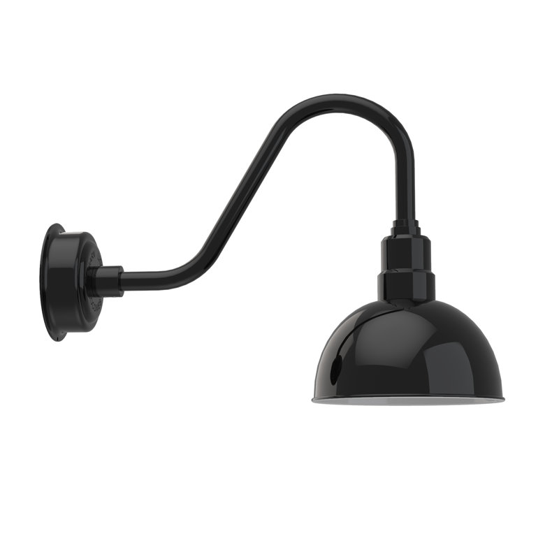 Abbie Wall Light, Black, 16.37" H x 10" W x 24" D