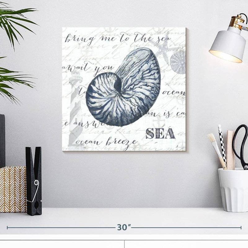 Brampt Indigo Shell II, 16" H x 16" W