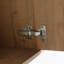 Meuble-lavabo mural 48 po, charnière de porte à fermeture douce